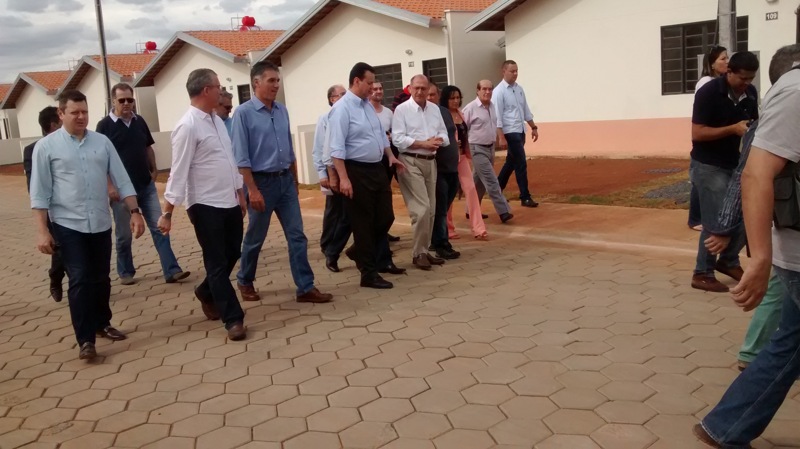 Kassab visita Mogi Guaçu com Alckmin