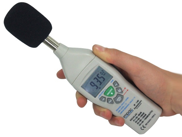 O decibelímetro é um aparelho usado para medir a poluição sonora