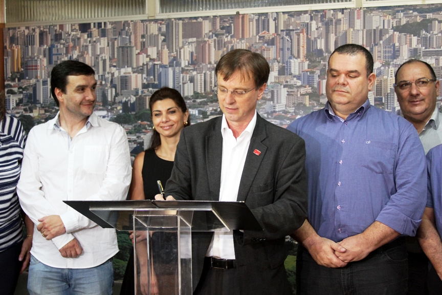 O prefeito de Londrina, Alexandre Kireeff
