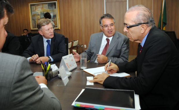 O governador Colombo e o ministro Eliseu Padilha