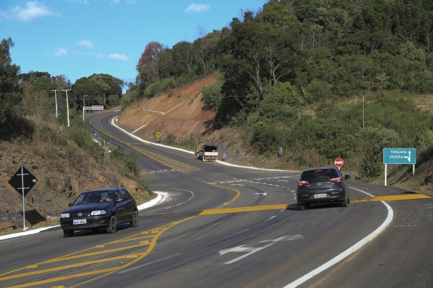 Nova estrada em SC