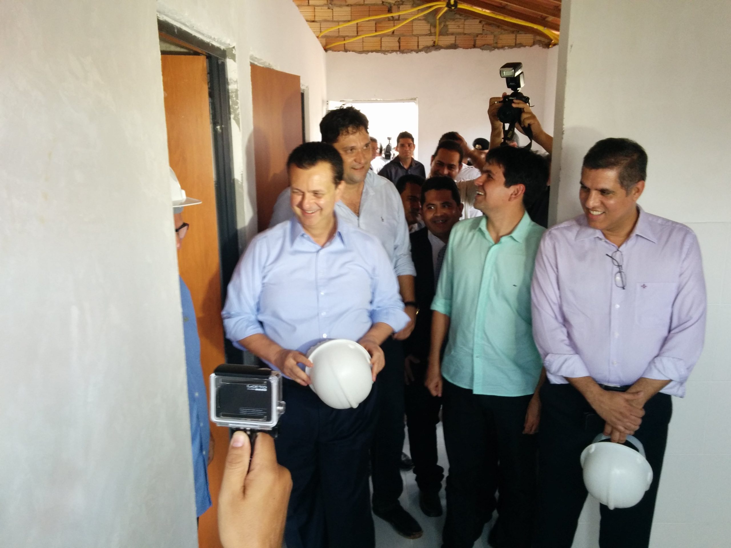O ministro visitou obras do programa Minha Casa Minha Vida em Pinheiros (MA)