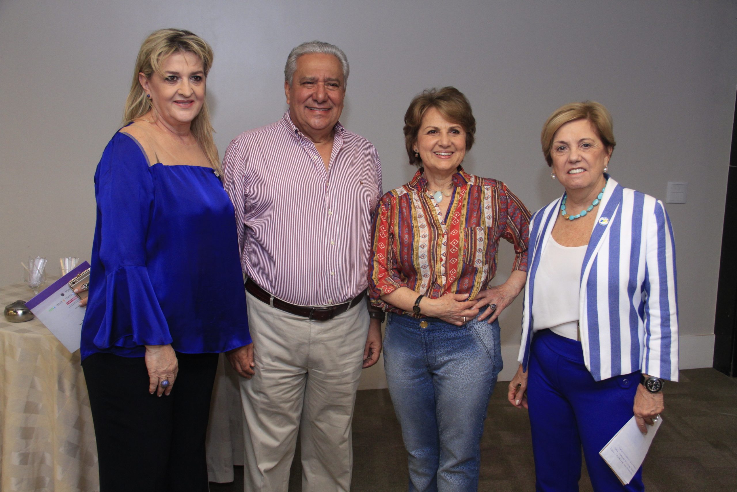 Vilmar Rocha e as coordenadoras nacionais do PSD Mulher