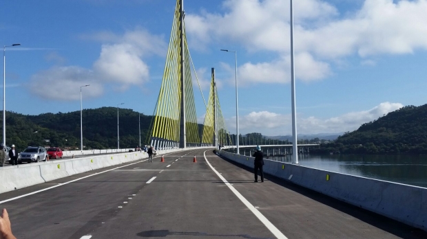 A ponte Anita Garibaldi Foto: Jacqueline Iensen