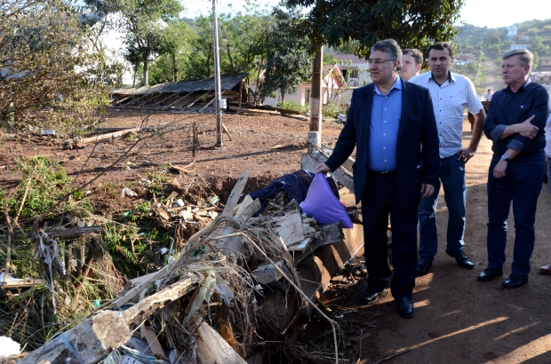 coronel_freitas_-_Colombo visita cidades atingidas pelas chuvas