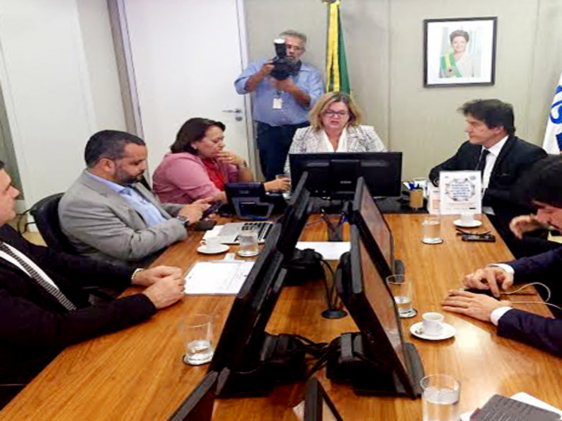 Robinson Faria no Ministério da Saúde