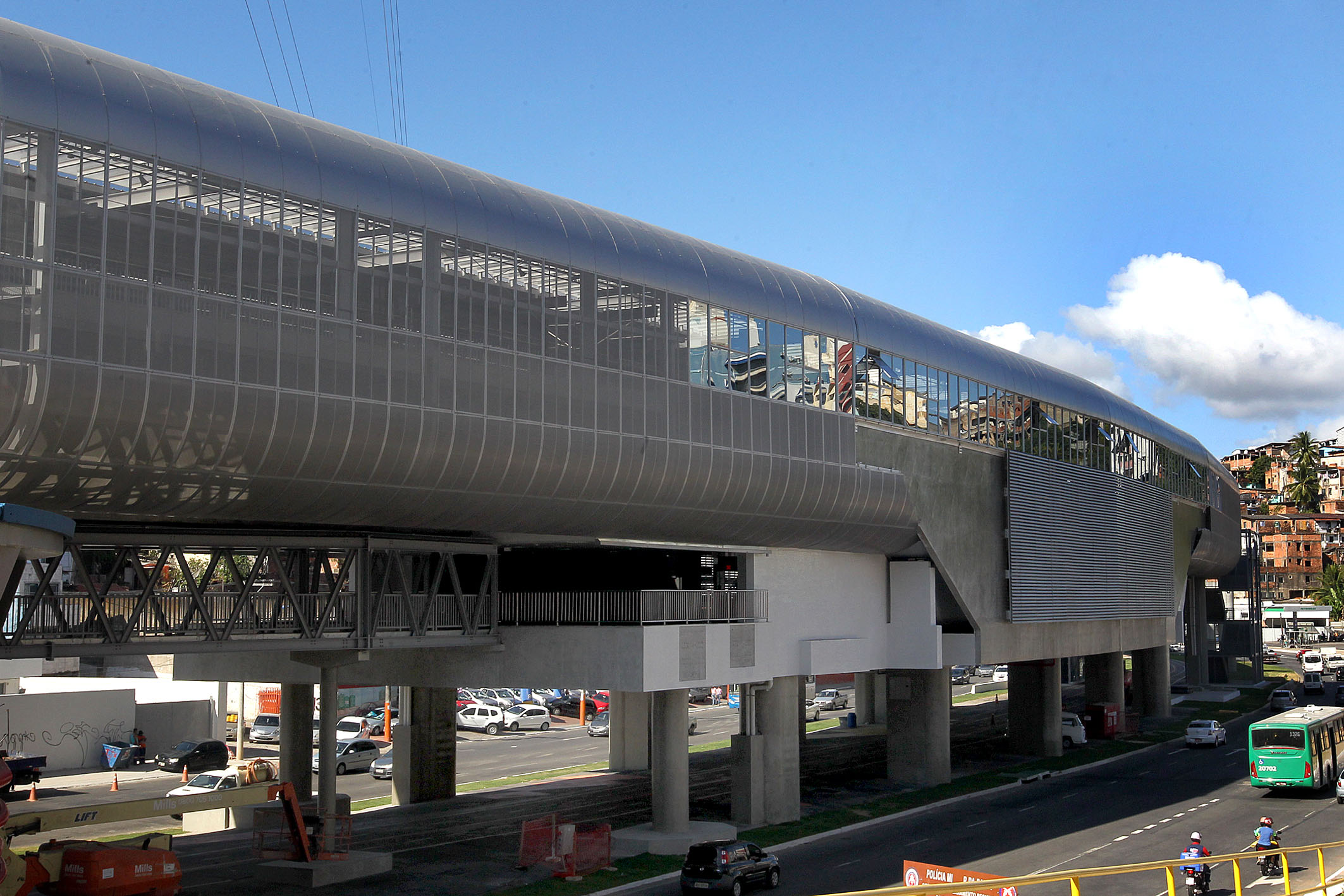 Metrô de Salvador: estação Bonocô. Fotos: Pedro Moraes/GOVBA