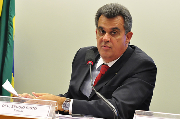 O deputado Sérgio Brito